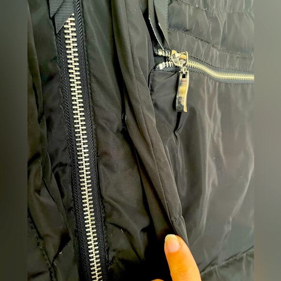 Orolay Thicken Down Puffer Hooded Jacket Black Winter Snow Coat - Picture 5 of 13